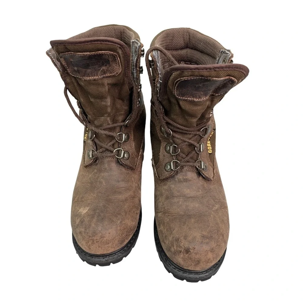 Field & Stream Leather Boots Men's Sz 8.5 Gore-Tex Thinsulate Hiking Vibram Sole